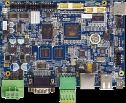 Komputer przemysowy, ARM9, 128MB SDRAM, 128MB Flash, 1x 10/100 Base-TX, 4x USB, 1x micro SD, 3x RS-232, 1x RS-422/485, 4x GPIOs
