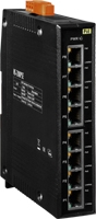 Niezarzdzalny, 8-portowy, przemysowy ethernet swich 10/100 Mbps PoE(PSE)