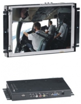 Monitor dotykowy, 12.1" LCD, LED, 800x600, 330 cd/m2, 450:1, monta typu VESA, VGA, AV1, Audio, S-Video, USB