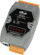 Programowalny konwerter portu szeregowego na Ethernet, 1x RS-232, 4x RS-485, z wywietlaczem LED, PoE