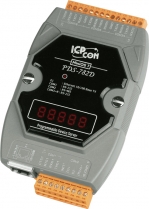 Programowalny konwerter portu szeregowego na Ethernet, 7x RS-232, 1x RS-485, z wywietlaczem LED, PoE