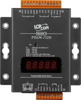 Programowalny Device Server z PoE, Modbus Gateway, 2x RS-232, 1x RS-485 (RoHS), metalowa obudowa, zawiera kabel CA-0910