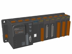 Kontroler przemysowy, CPU Intel Strong ARM 206MHz, 32Mb Flash, 64Mb SRAM, 3x RS232, 1x RS485, 1x 10BaseT, Compact Flash, Windows CE.NET, 3x sloty rozszerze