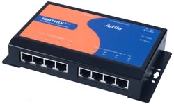 Komputer Linux-ready ARM9, 4x LAN, 4x TTY, 2x USB, 21x GPIO